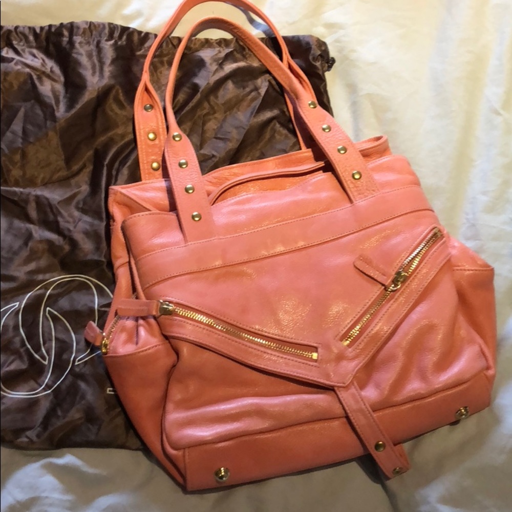 Botkier pink leather bag